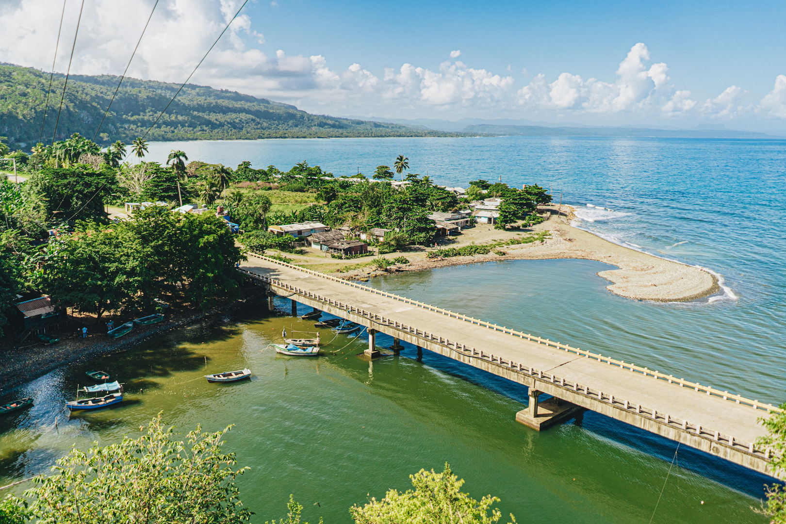 Mouth of Yumurí in Baracoa, Guantánamo