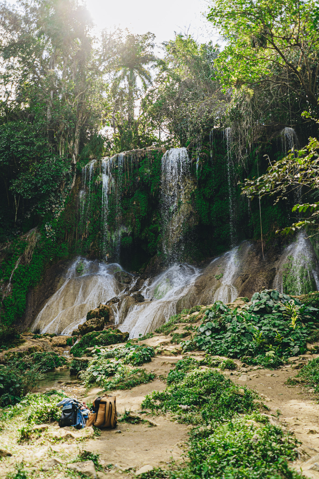 El Nicho Waterfalls