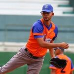 Yanieski Duardo, first pitcher from Sancti Spíritus to record one hundred saves in the National Series