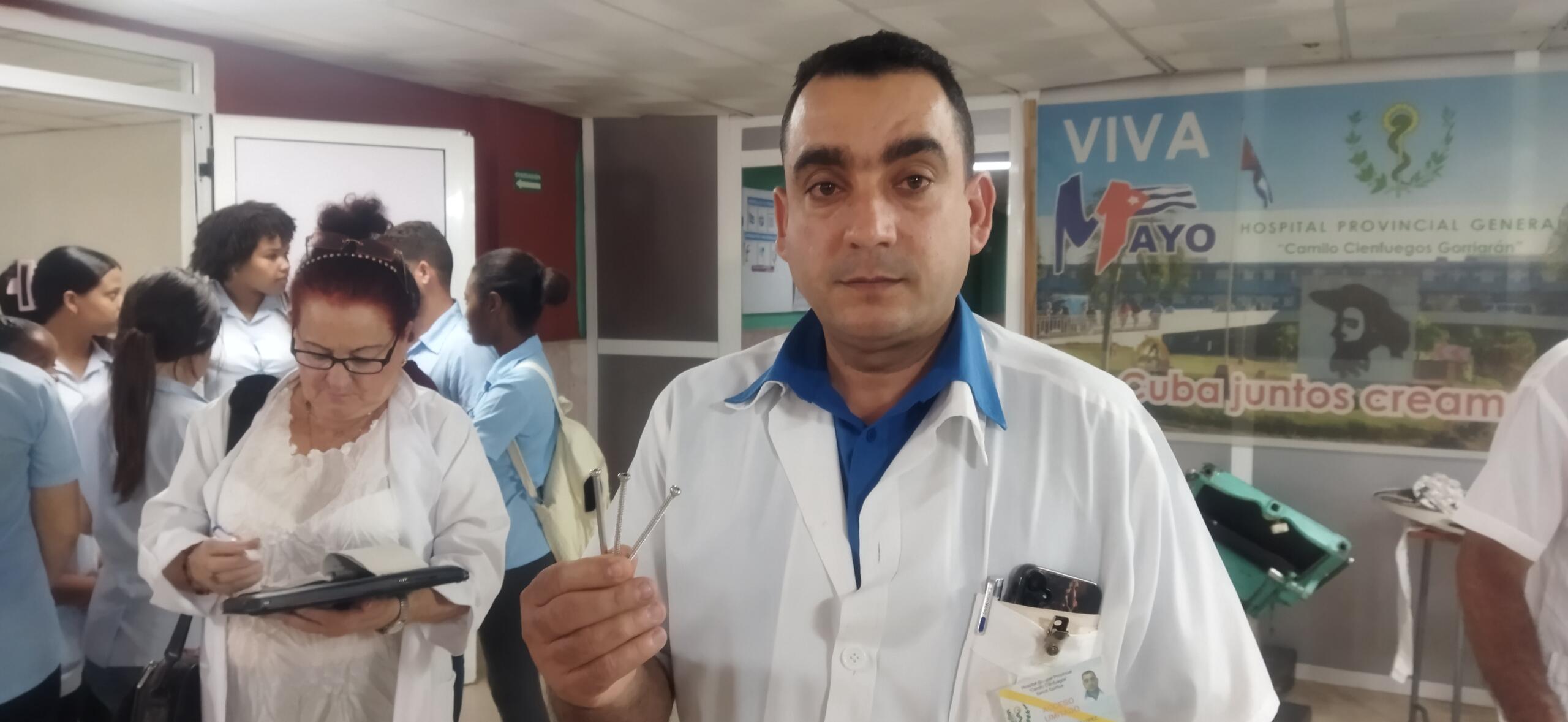 Screws to help the hip regain movement