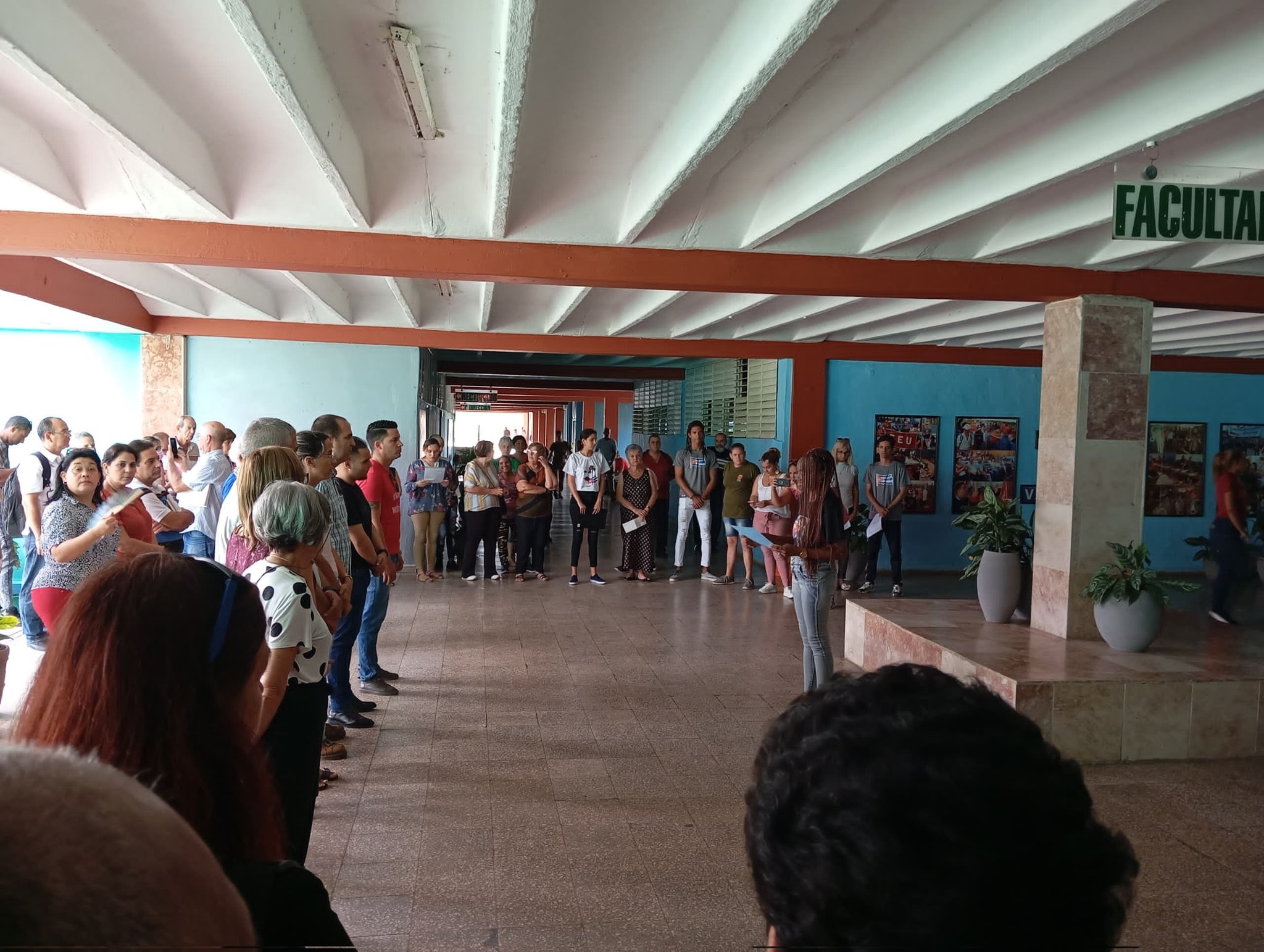 University students from Sancti Spíritus raise their Voices for Palestine