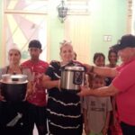 Transtur delivers donations to homes for children and adolescents without parental care