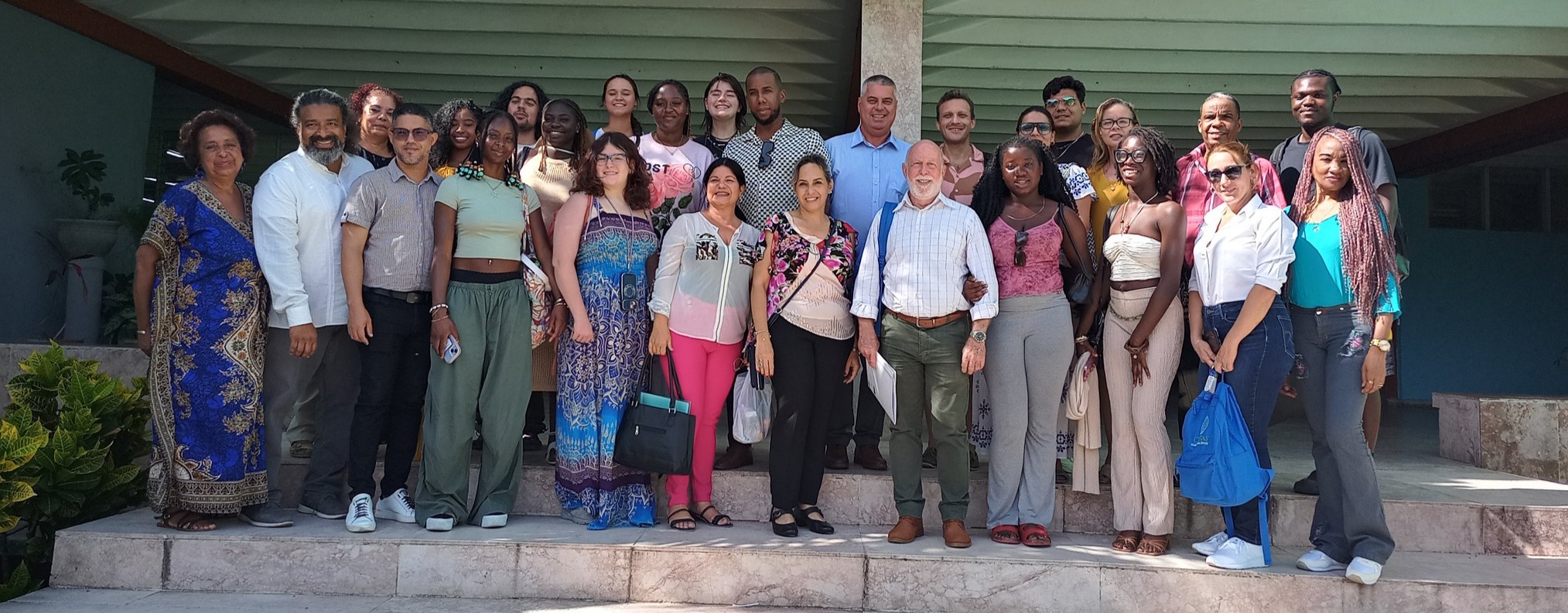 The University of Sancti Spiritus welcomed professors and students from the United States