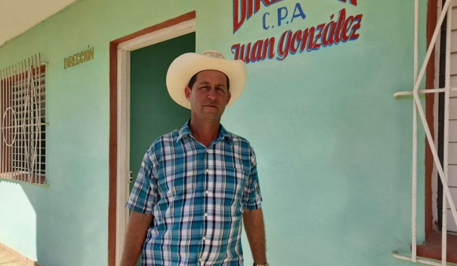 Lester Pino Orozco: as a good peasant, more actions than words