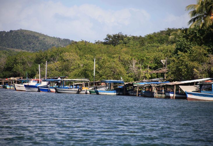 Fishing from La Boca Beach
