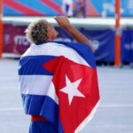 Ronald Mencía from Sancti Spíritus wins gold at the Central American Games.