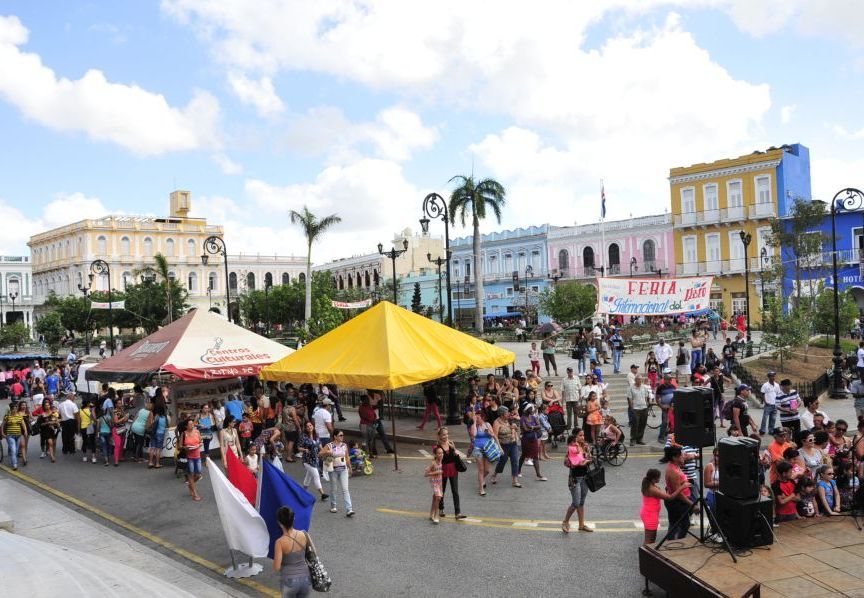 Signs of the Book Fair are already visible in Sancti Spíritus