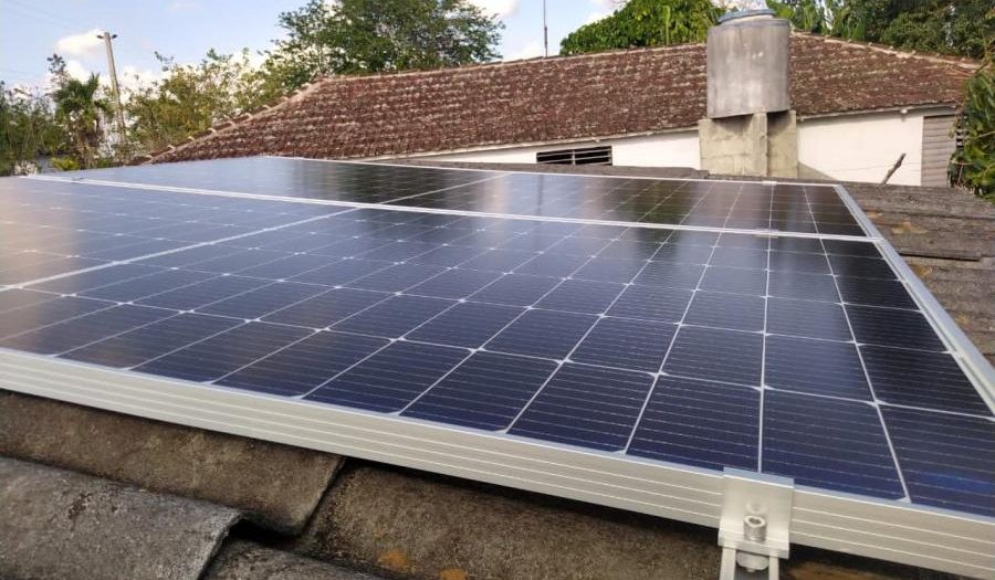 Installation of solar panels completes in vital centers of the province