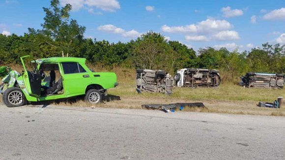 Reportan más de 3 000 accidentes de tránsito en Cuba solo en cuatro meses