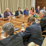 Recibió Díaz-Canel a delegación del sector agrícola de EE.UU.