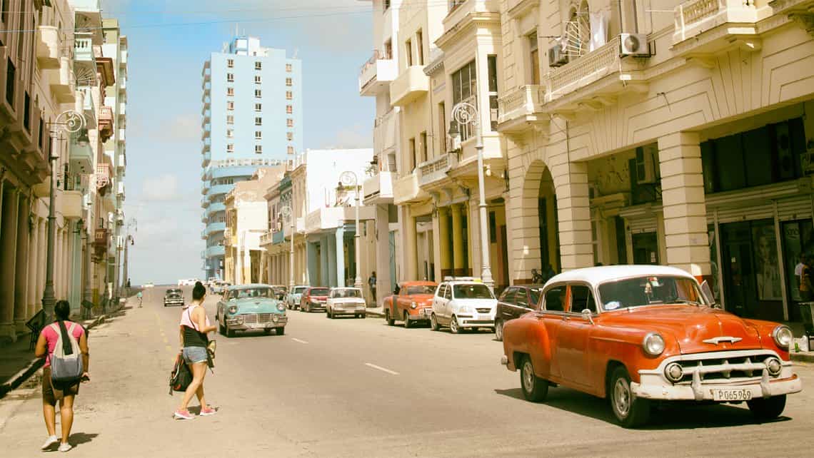 Historia de la calle Galiano en La Habana