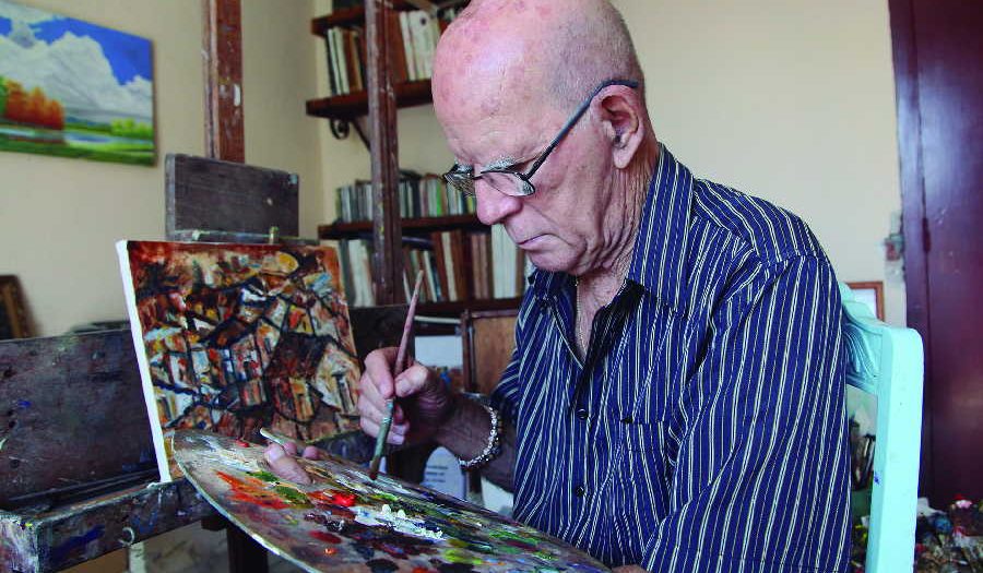Trazos sobre el Pintor de los tejados