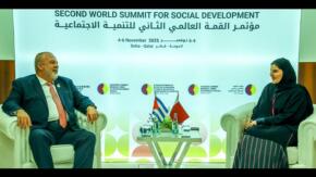 Agradece Marrero Cruz ayuda de Qatar para afectados por Melissa