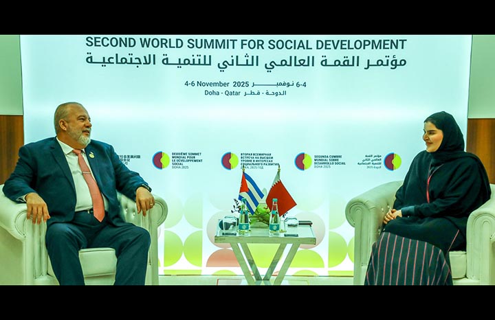 Agradece Marrero Cruz ayuda de Qatar para afectados por Melissa