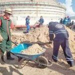 Comienza montaje del fondo del primer tanque en base de supertanqueros de Matanzas (+ Video)