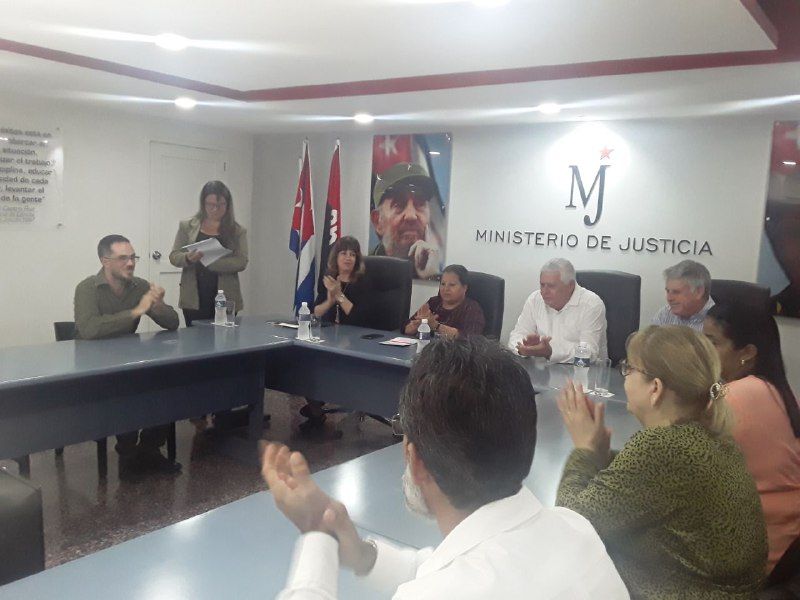 Constituyen en Cuba Dirección Nacional de Defensoría (+Fotos)