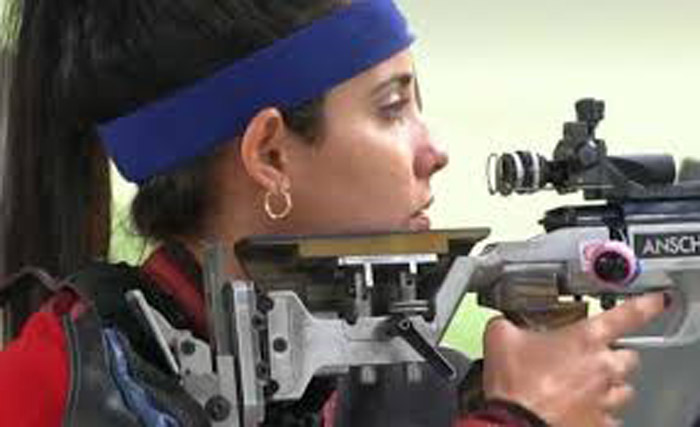 Lugar 28 para Lisbet Hernández en rifle tres posiciones olímpico