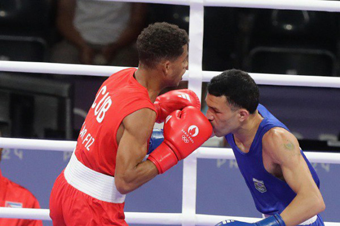 Claro sin medalla en el boxeo de París 2024