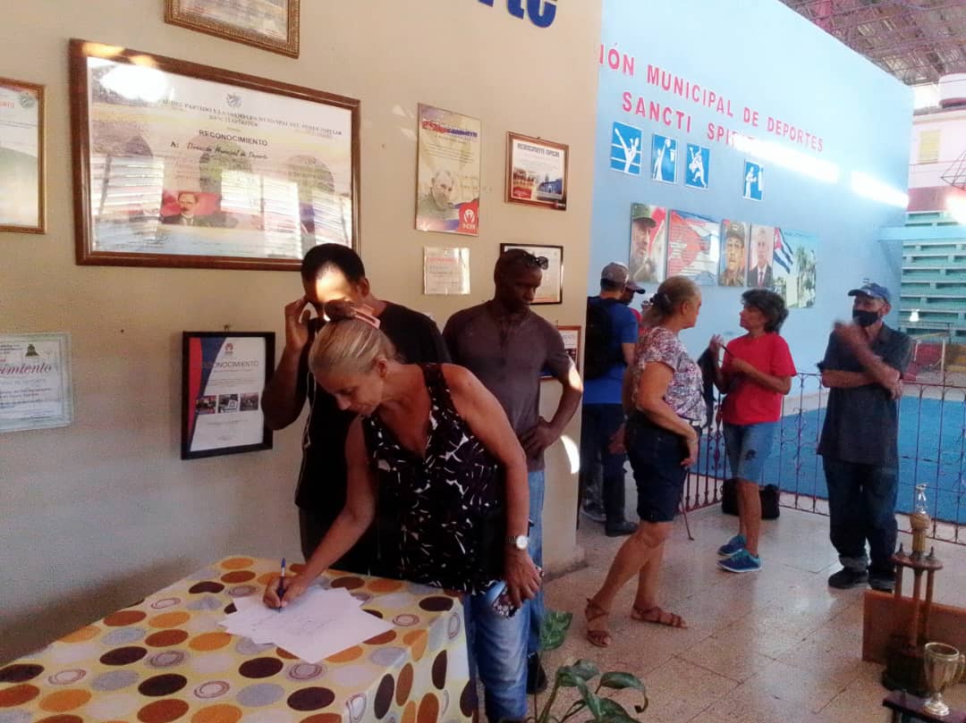 Deporte espirituano inicia proceso de firmas en apoyo a Venezuela