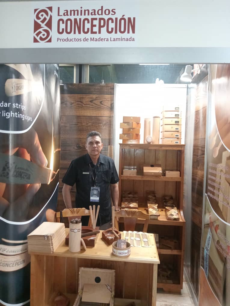 Laminados Concepción afianza exportaciones en Festival del Habano 2024