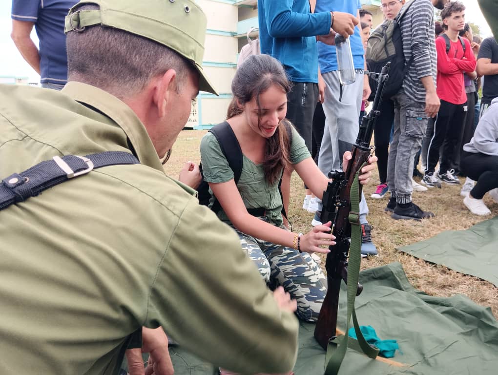 Bastión Universitario inicia acciones de preparación para la defensa en Sancti Spíritus