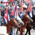 Campesinos espirituanos se suman a celebración por el Primero de Mayo
