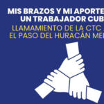 Movimiento obrero de Fomento recoge donativos para damnificados en el oriente cubano