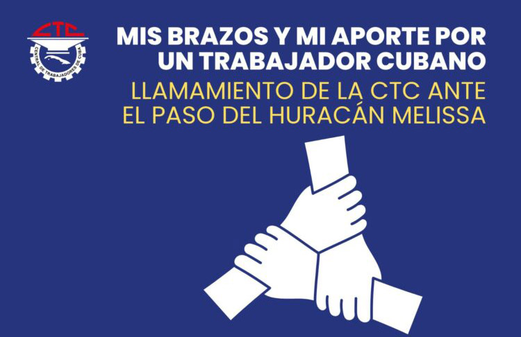 Movimiento obrero de Fomento recoge donativos para damnificados en el oriente cubano