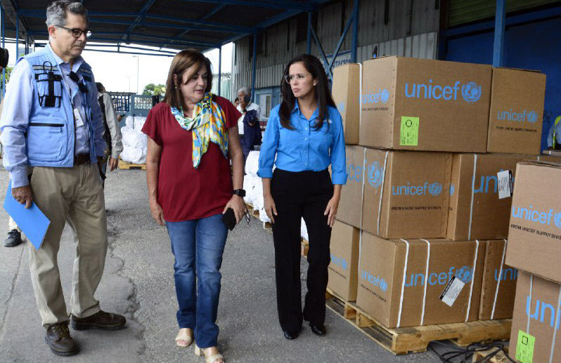 Recibió Cuba donativo de la Unicef para damnificados por huracán
