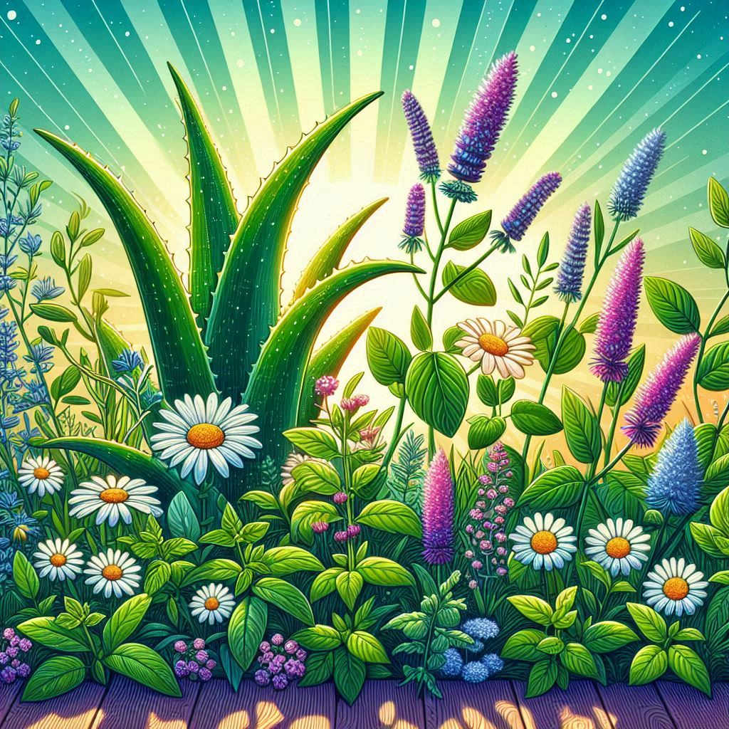 Plantas Útiles para las Afecciones de la Piel Causadas por las Altas Temperaturas
