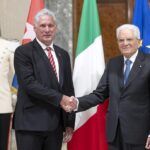 Mattarella y Díaz-Canel dialogan para estrechar vínculos Italia-Cuba (+Fotos)