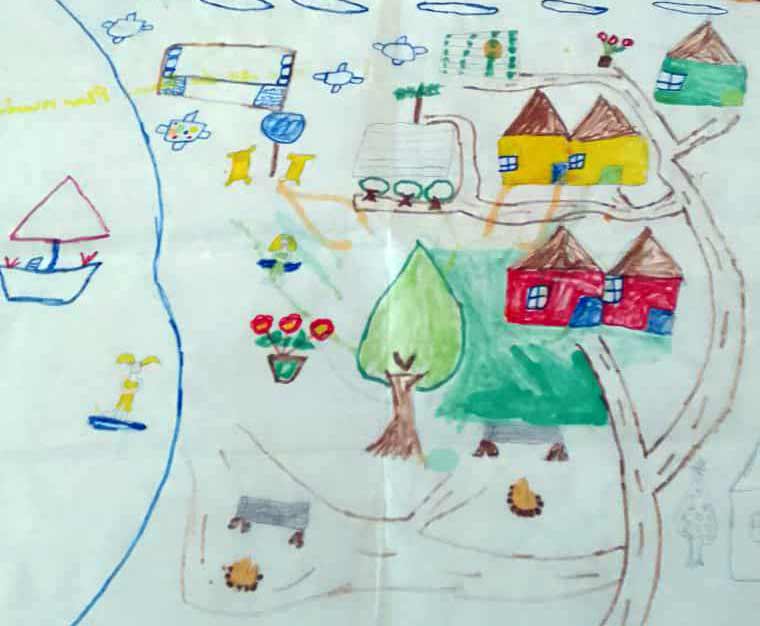 Niña espirituana que solo quiso hojas para dibujar (+ Fotos)