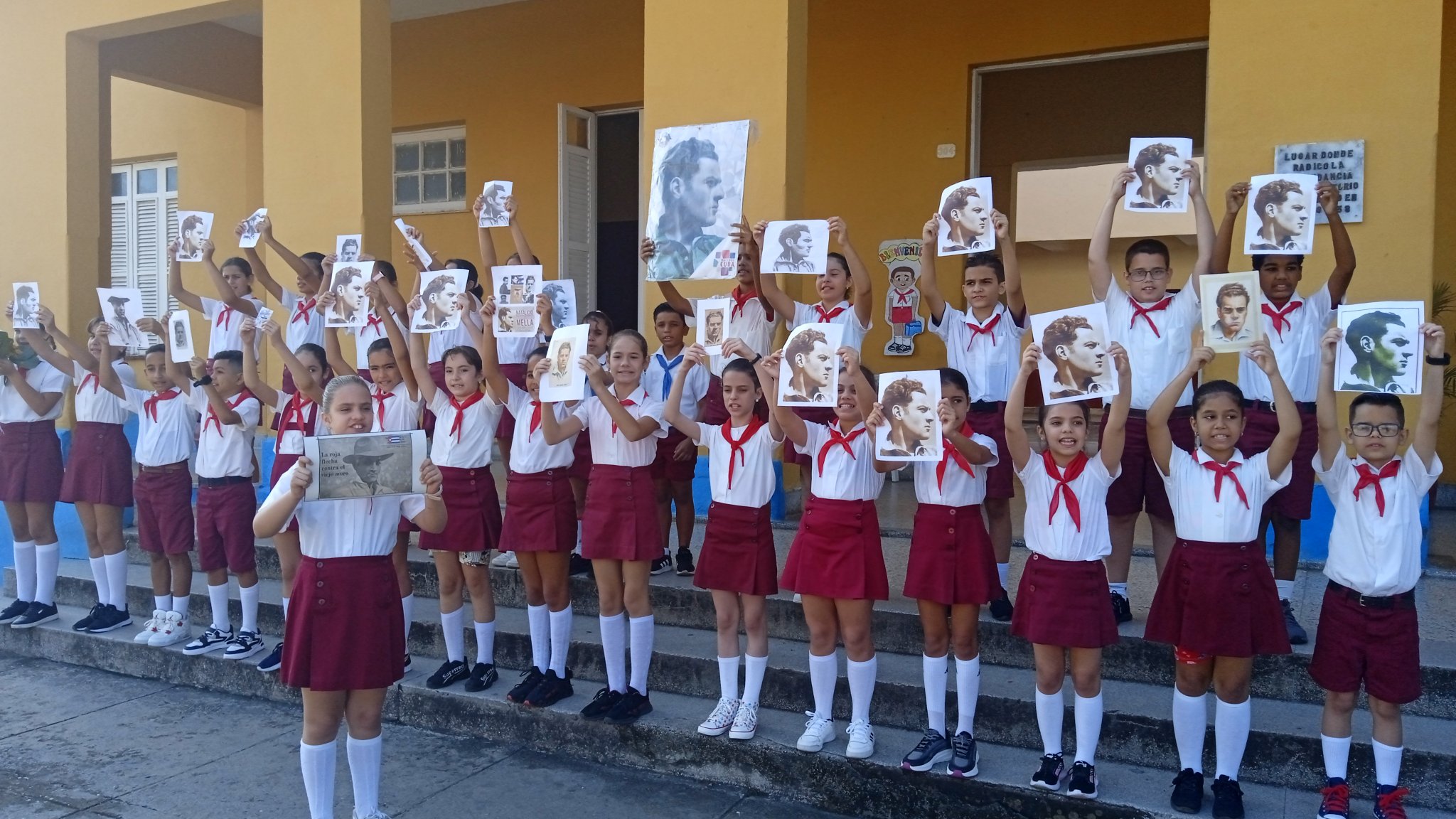 Evocan en Sancti Spíritus a Julio Antonio Mella en aniversario de su natalicio