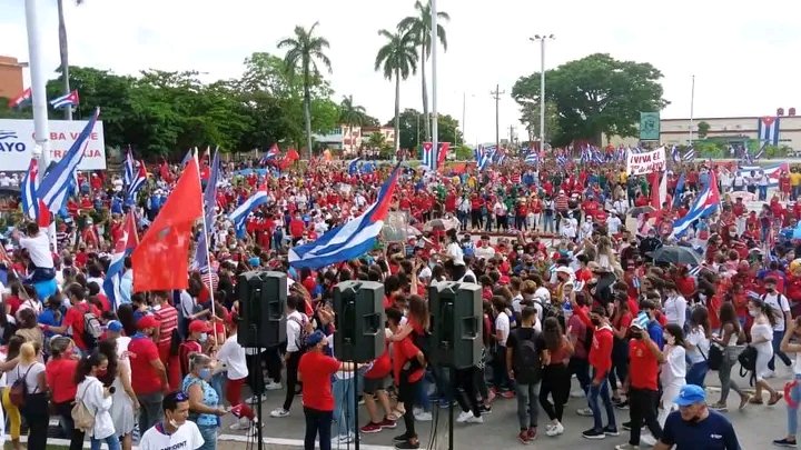 Jóvenes espirituanos cerrarán desfile del Primero de Mayo