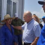 Recorre Morales Ojeda objetivos económicos en Sancti Spíritus (+ fotos)