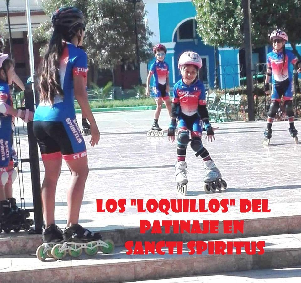 Los “loquillos” del patinaje de Sancti Spíritus