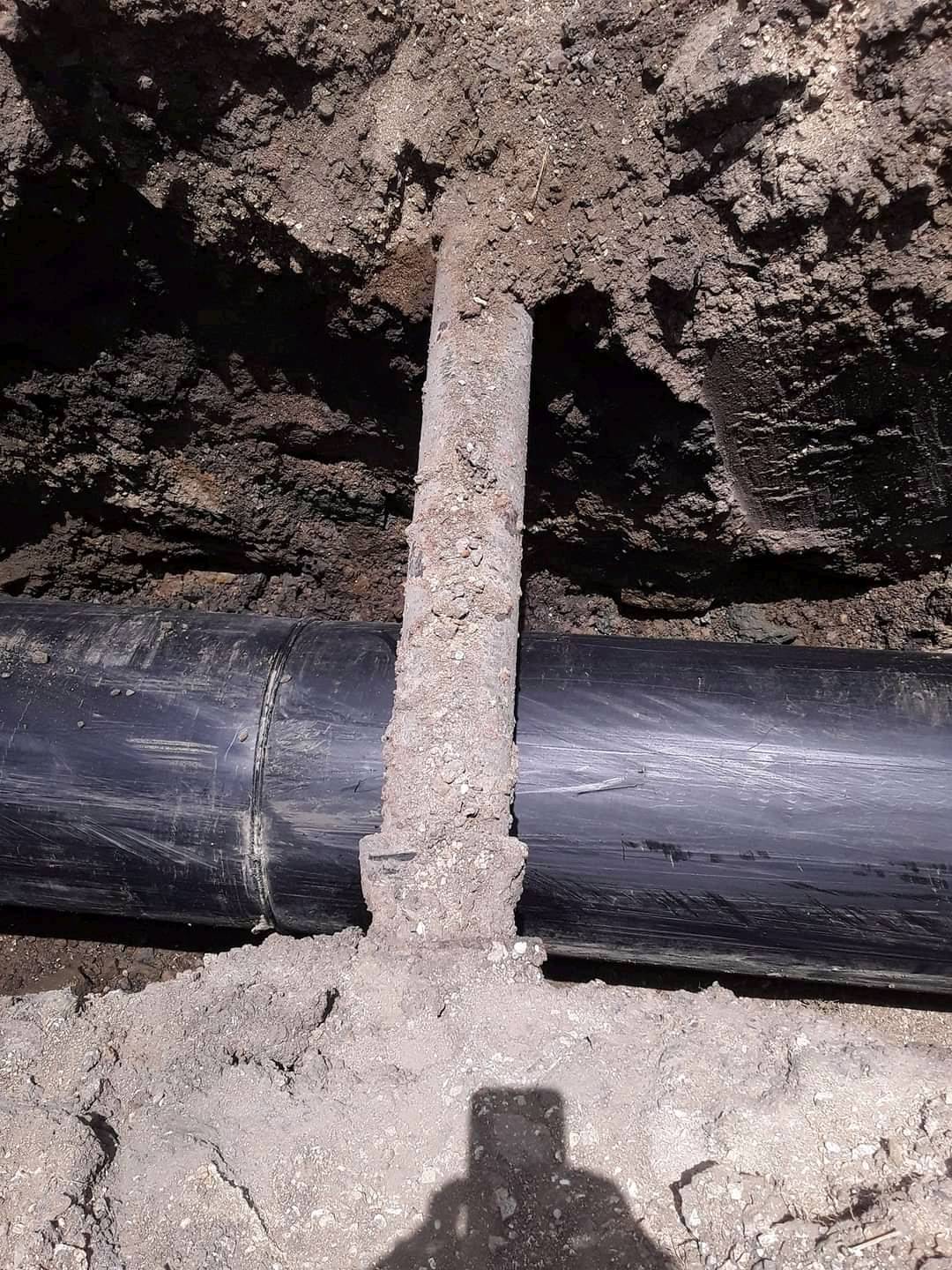 Continúan trabajos en la nueva conductora de agua en Cabaiguán