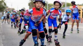 Los “increíbles” patinadores del Yayabo