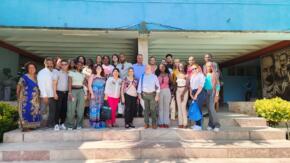 Comitiva universitaria de Estados Unidos visita casa espirituana de altos estudios