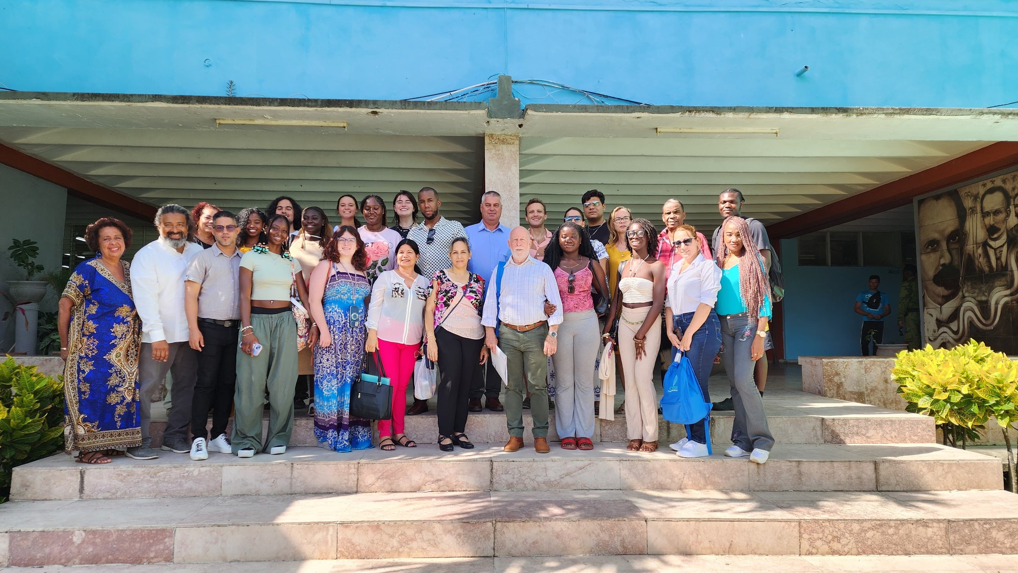 Comitiva universitaria de Estados Unidos visita casa espirituana de altos estudios