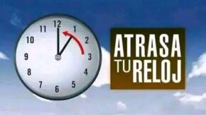 Se restablecerá el horario normal el 2 de noviembre