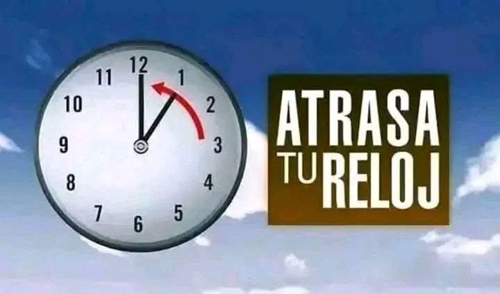 Se restablecerá el horario normal el 2 de noviembre