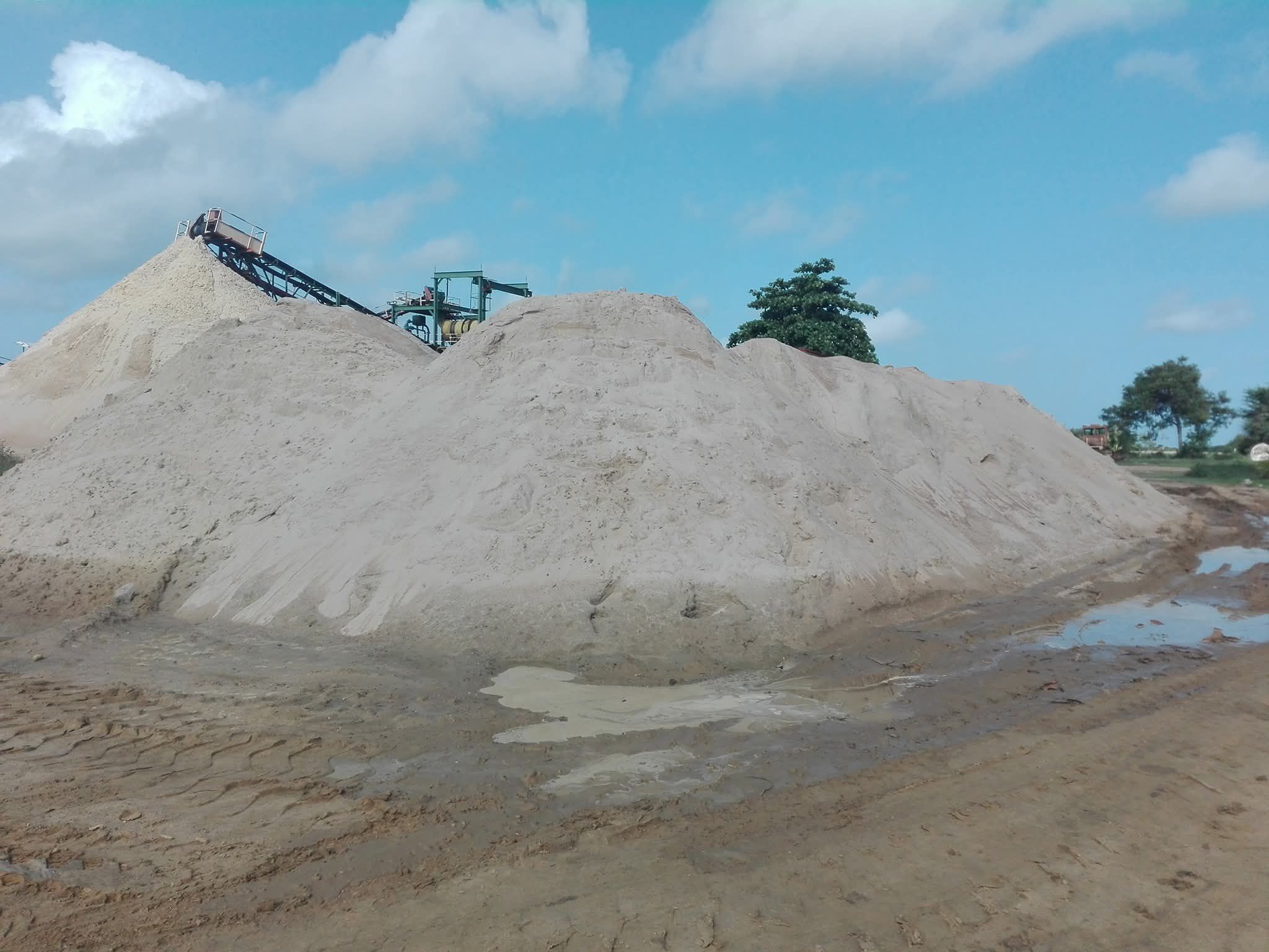 Demanda determina proceso productivo de planta trinitaria de arena sílice