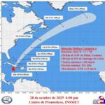 Melissa se acerca al oriente de Cuba