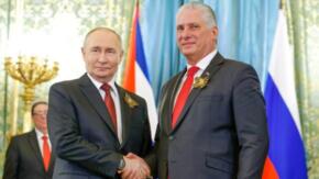 Putin y Díaz-Canel conversan en Moscú (+Video)