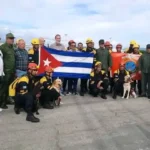 Otro grupo de rescatistas de Cuba llega a Venezuela para asistencia