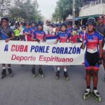 El deporte de Sancti Spíritus presente en desfile por el Primero de Mayo
