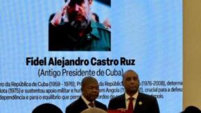Condecora presidente de Angola a Fidel y Raúl por su legado internacionalista