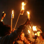 Antorchas calentaron marcha por Martí y Fidel en Sancti Spíritus (+ post)