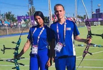 Cubanos del equipo mixto de arco recurvo discutirán el bronce en Asunción